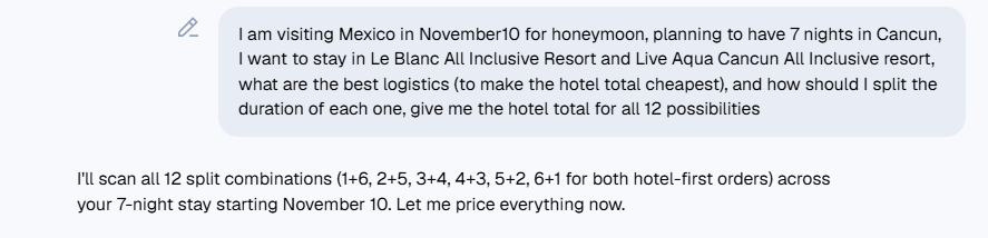 Splitting Your Cancun Stay Between Two Resorts? The Check-In Order Can Change Your Total, Even With the Same Split